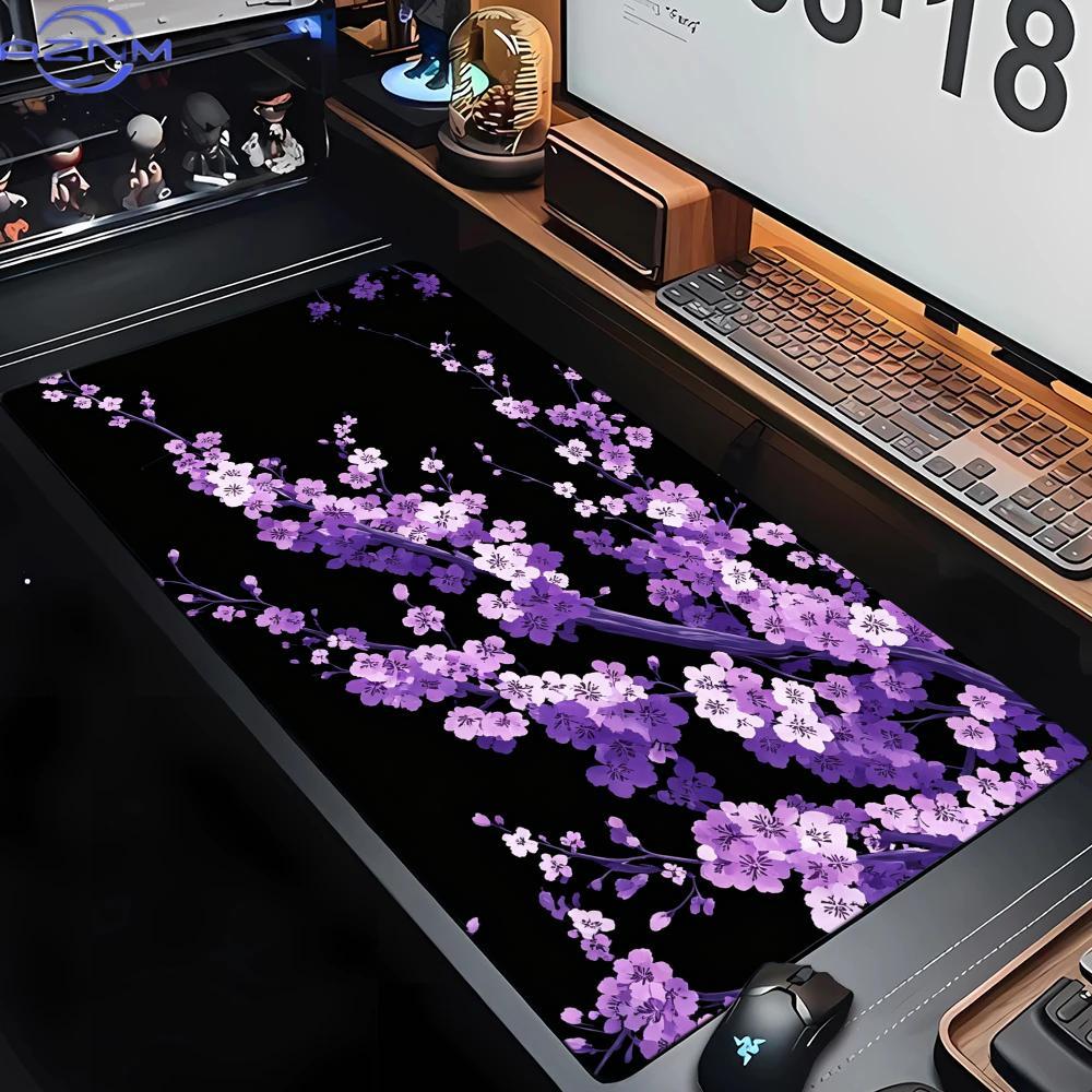 Tradescantia Purple - Alfombrilla de Ratón con Diseño de