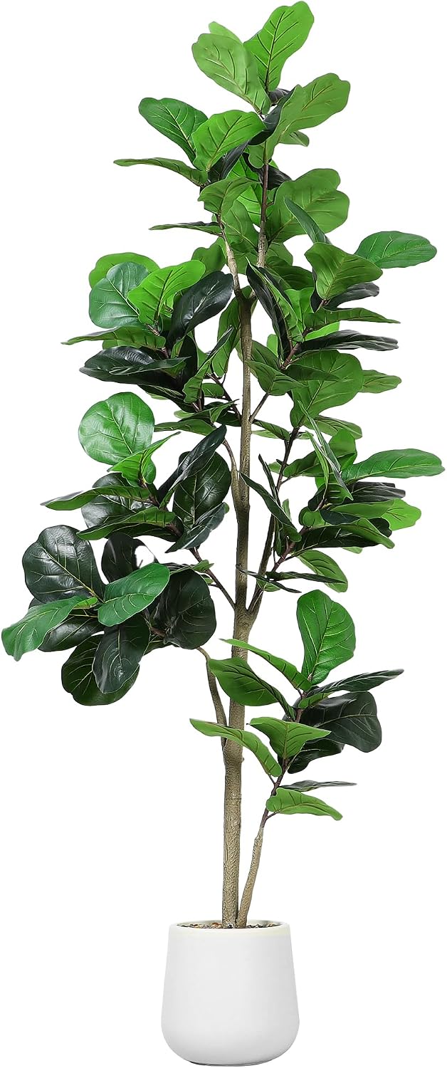 Ficus Lyrata Tree - Árbol Artificial de Hoja de Ficus