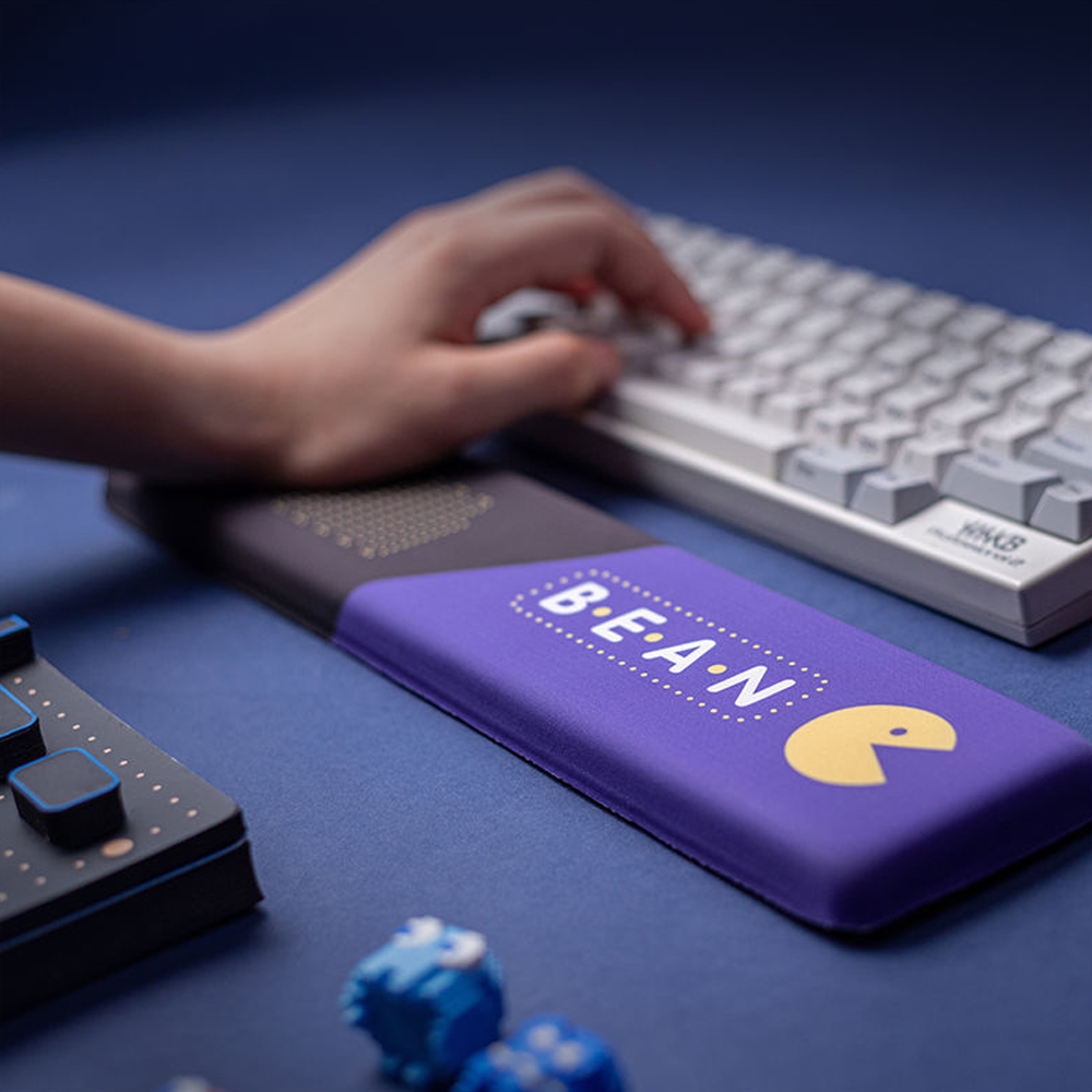 Tradescantia Purple - Almohadilla para reposamuñecas para teclado, alfombrilla