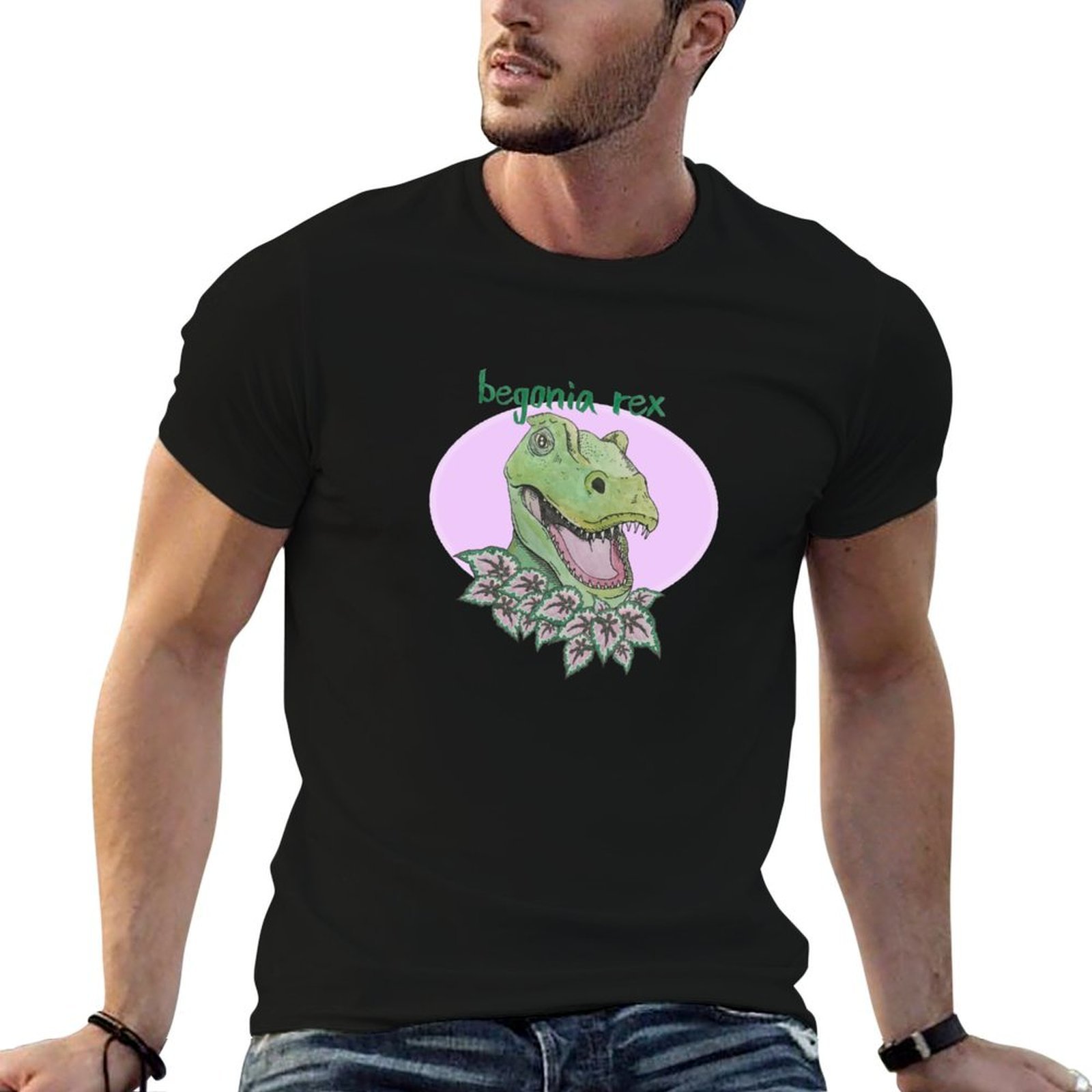 Camiseta con estampado de una  - Begonia Rex reseña y precio
