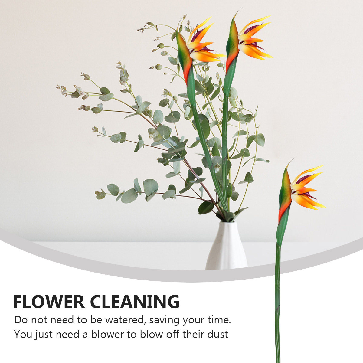 Flor de Strelitzia Artificial  - Bird Paradise Strelitzia reseña y precio